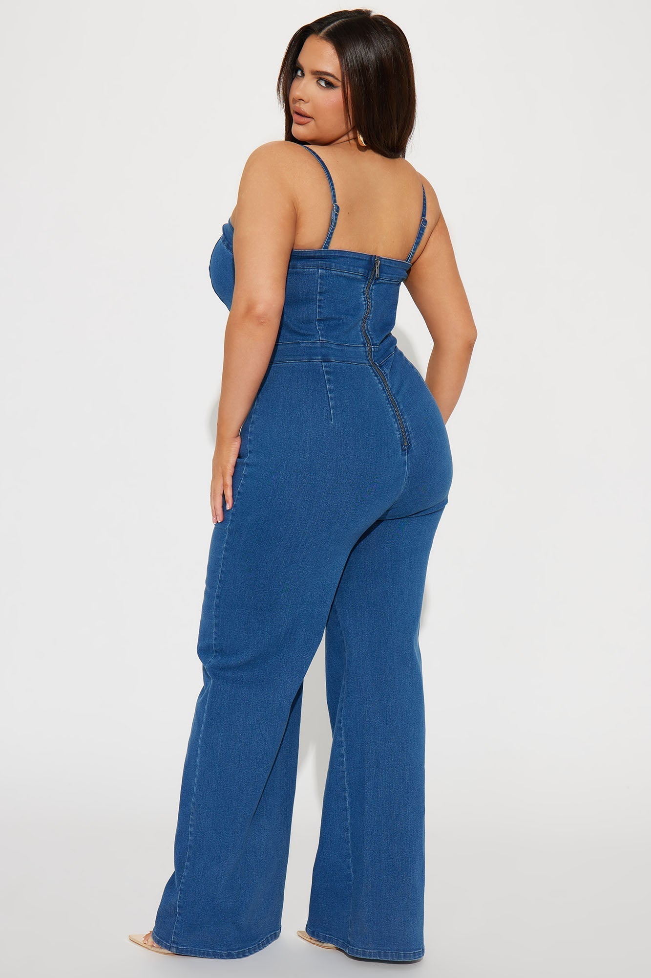 She's A Classic Denim Jumpsuit - Denim