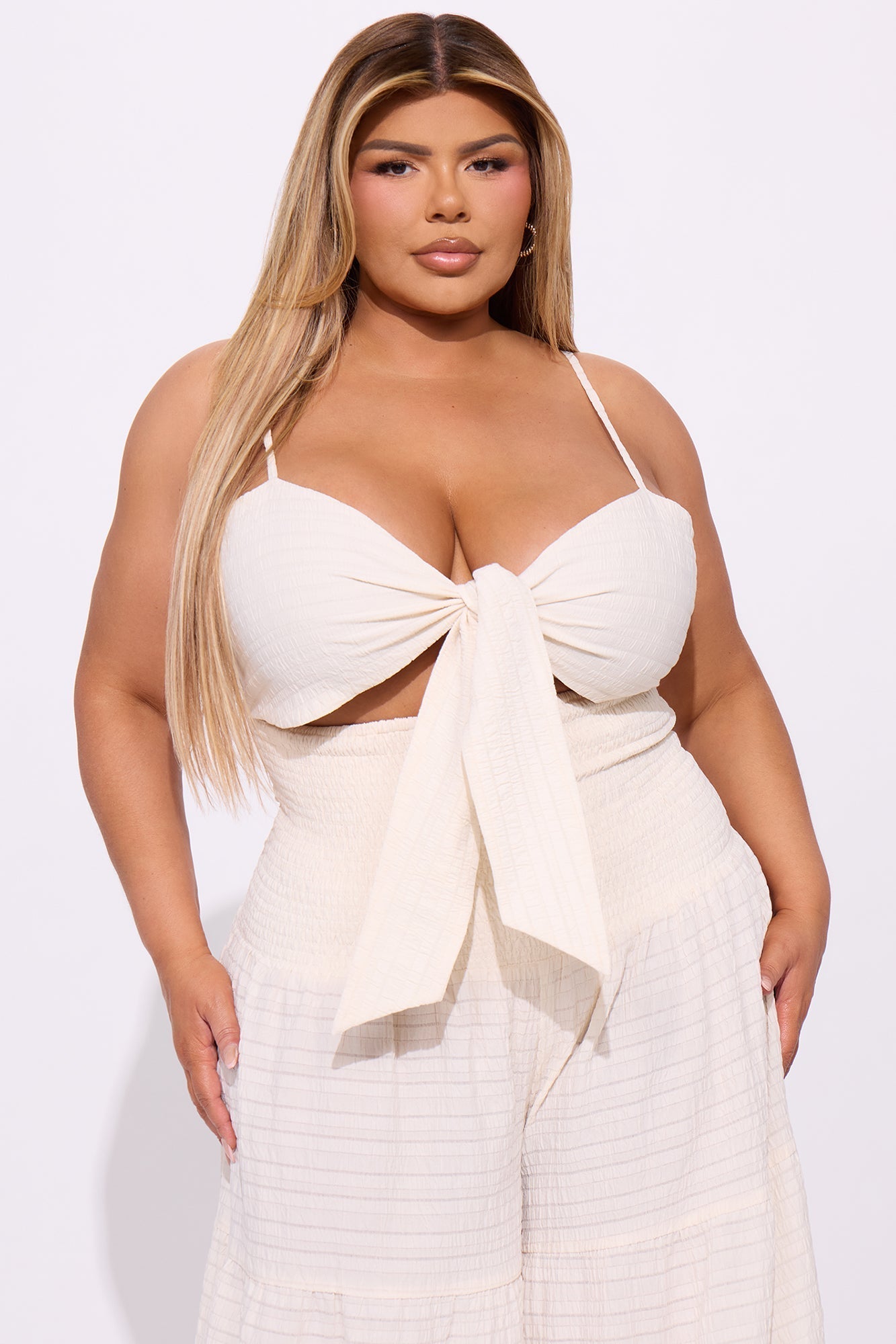 Montego Bay Jumpsuit - Cream