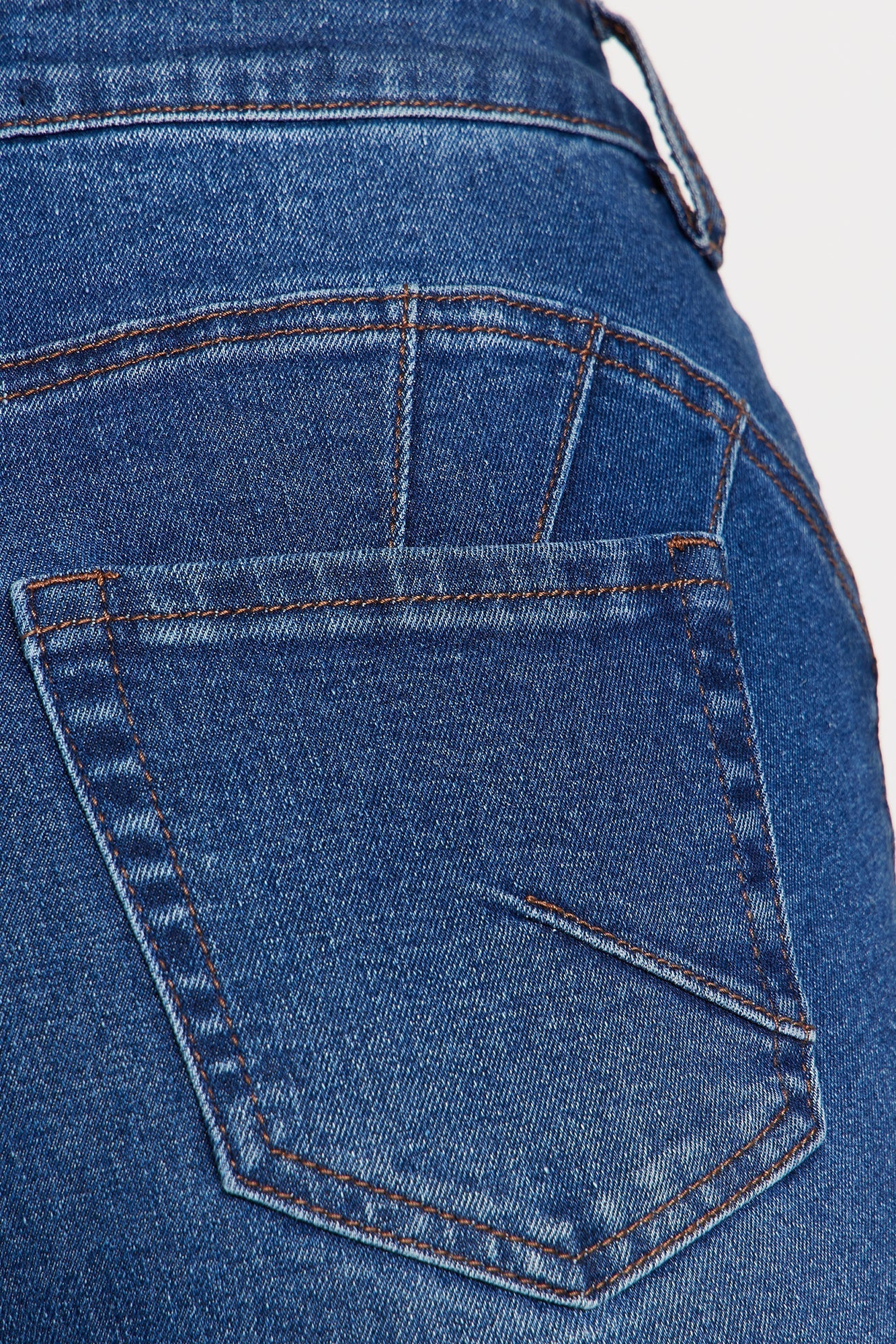 Tall Audrey Booty Lifting Stretch Flare Jeans - Dark Wash