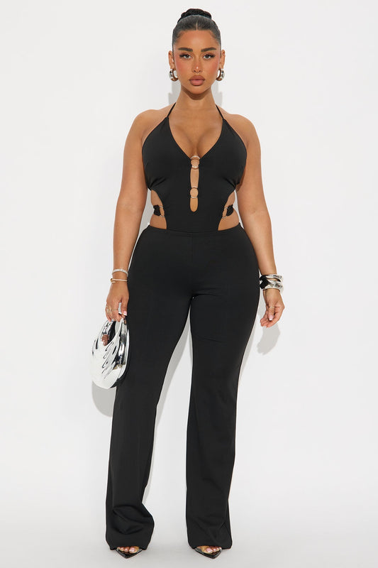 Self Expressions Jumpsuit - Black