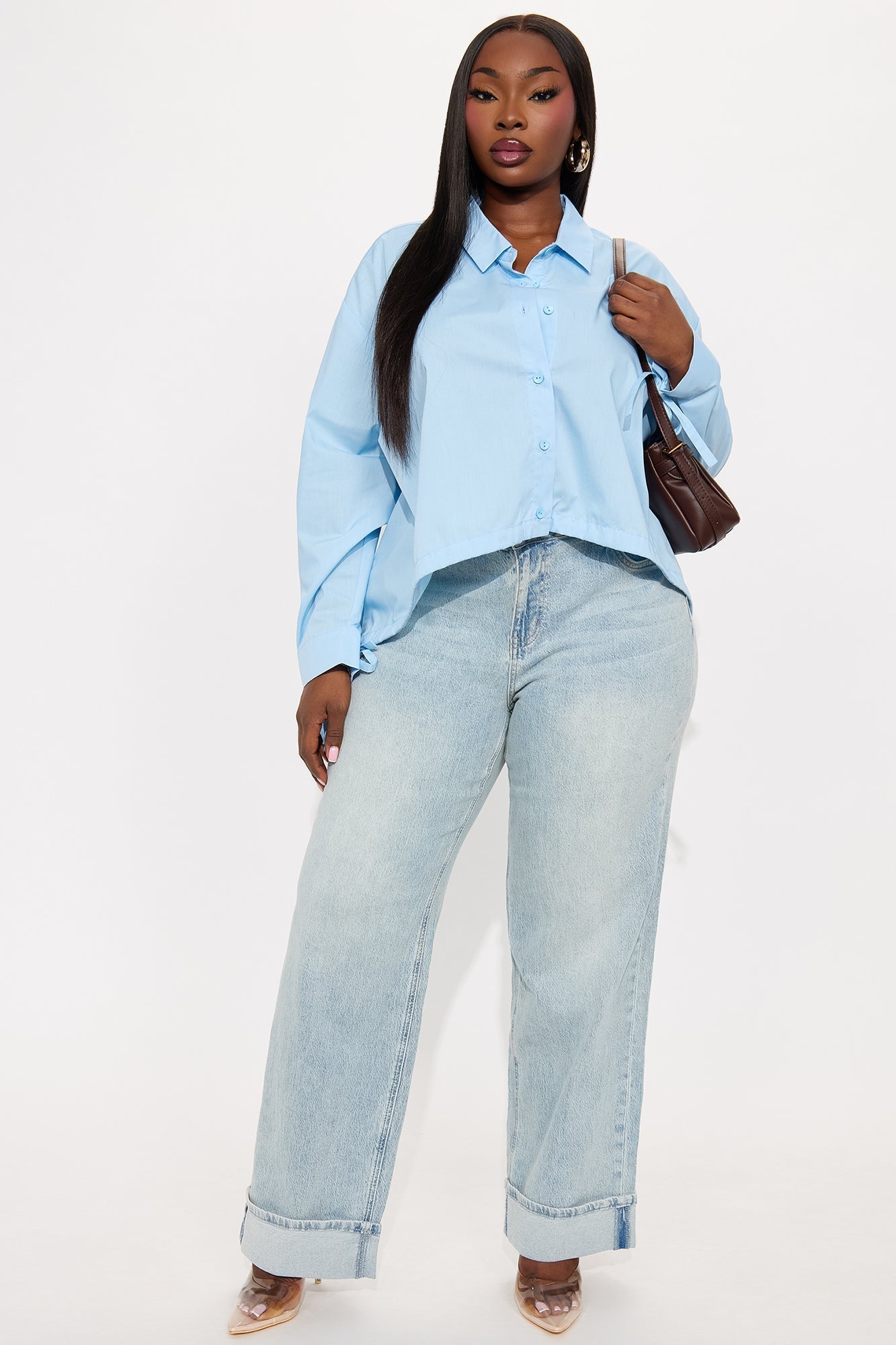 Perfect Illusion Poplin Shirt - Blue