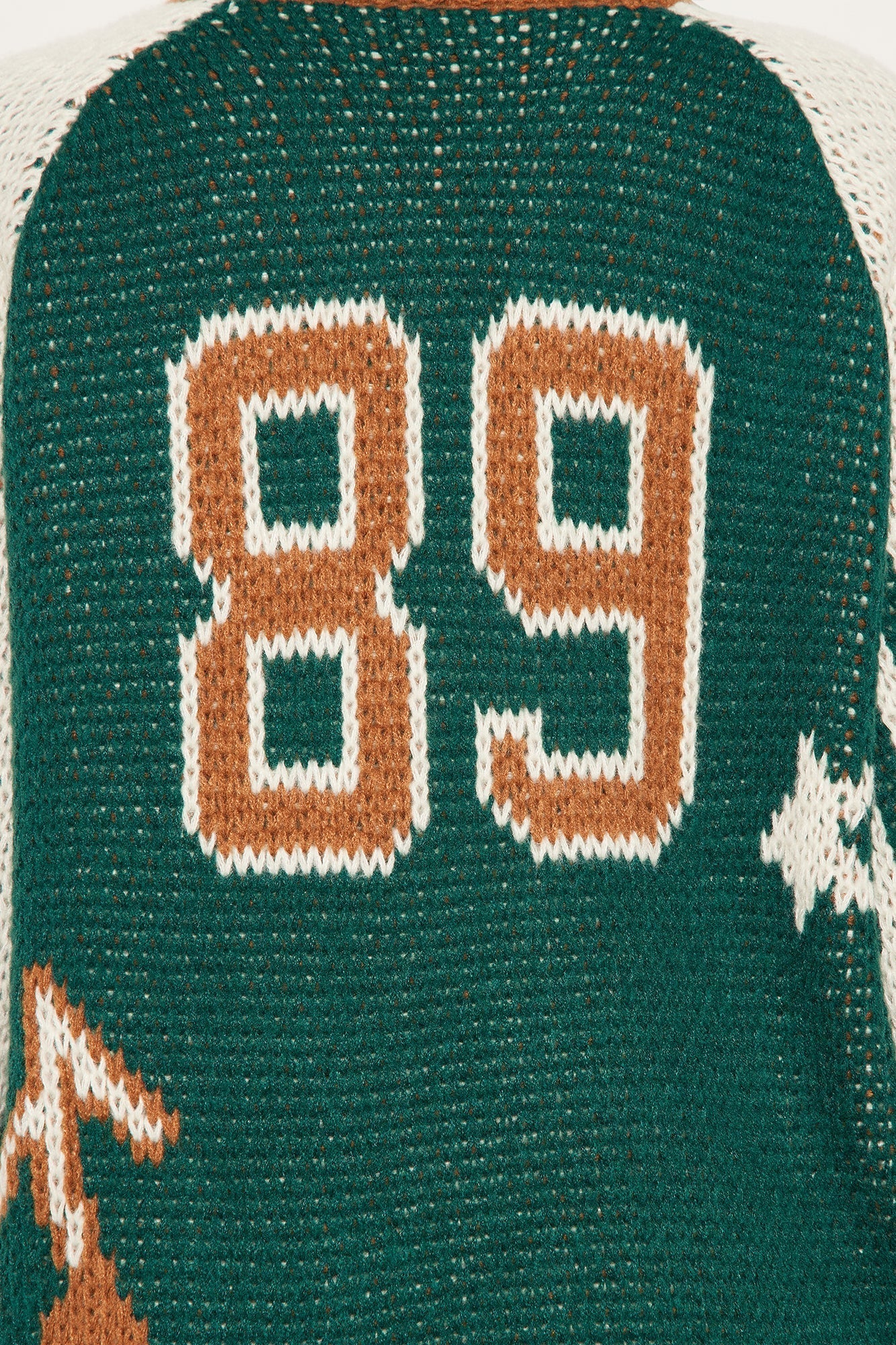 89 Forever Varsity Front Zip Sweater - Hunter