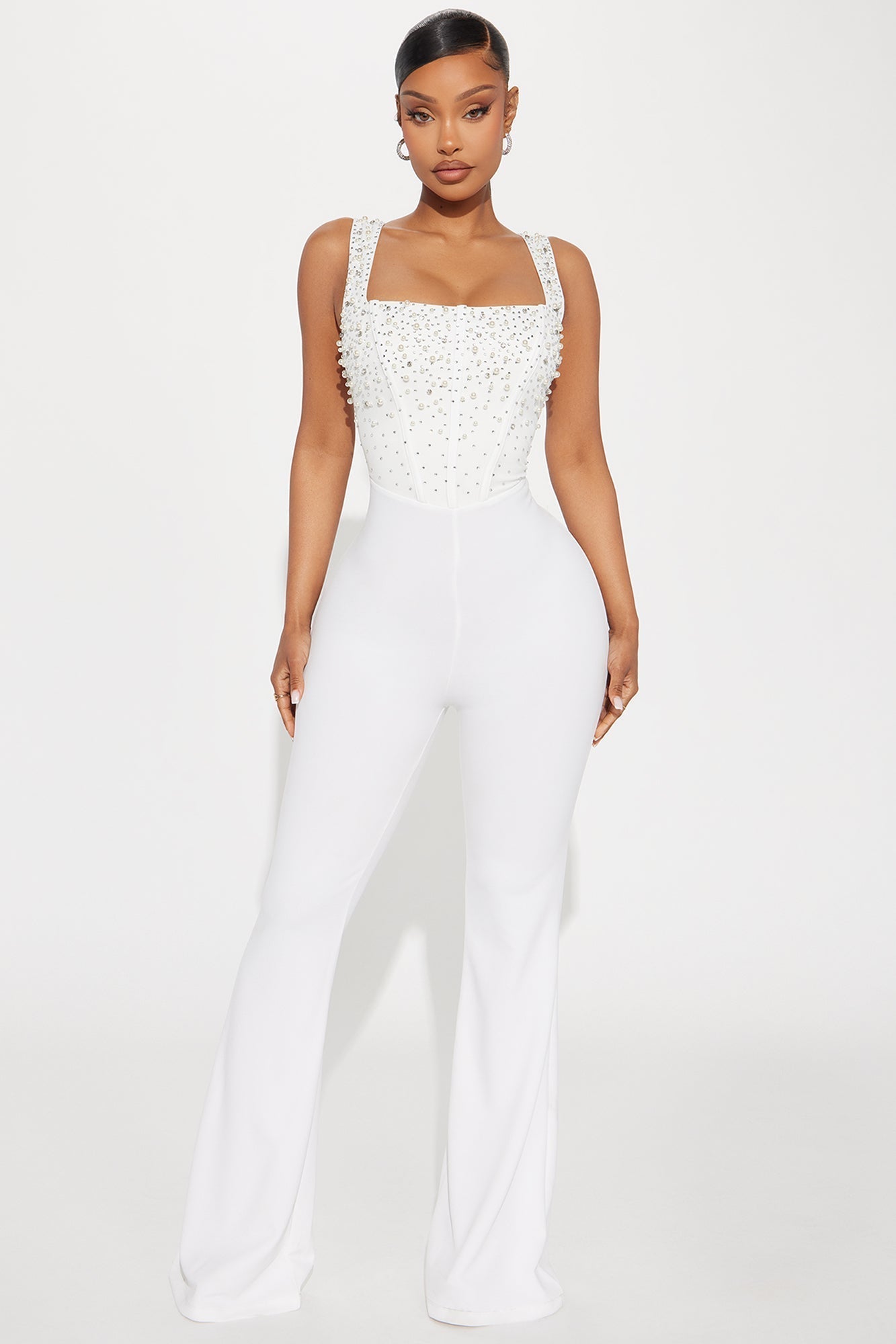 Special Moments Jumpsuit - White