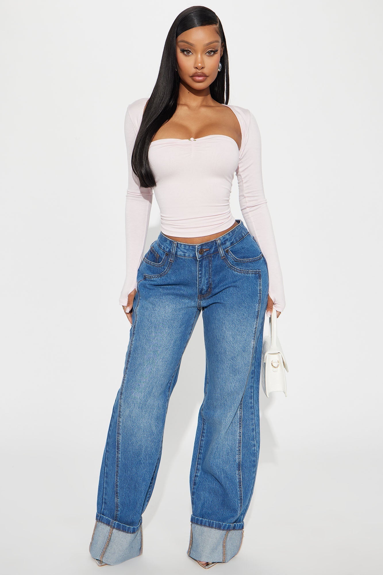 Cassie 2PC Bolero And Tube Top - Pink
